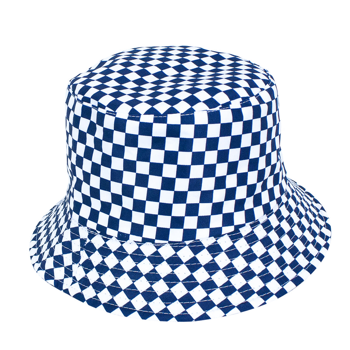 Retro Plaid Stingy Brim Navy Blue Bucket Hat High Grade Luxury Fisheman Hat  For Outdoor Street Style And Sun Visor From Nxink, $34.37