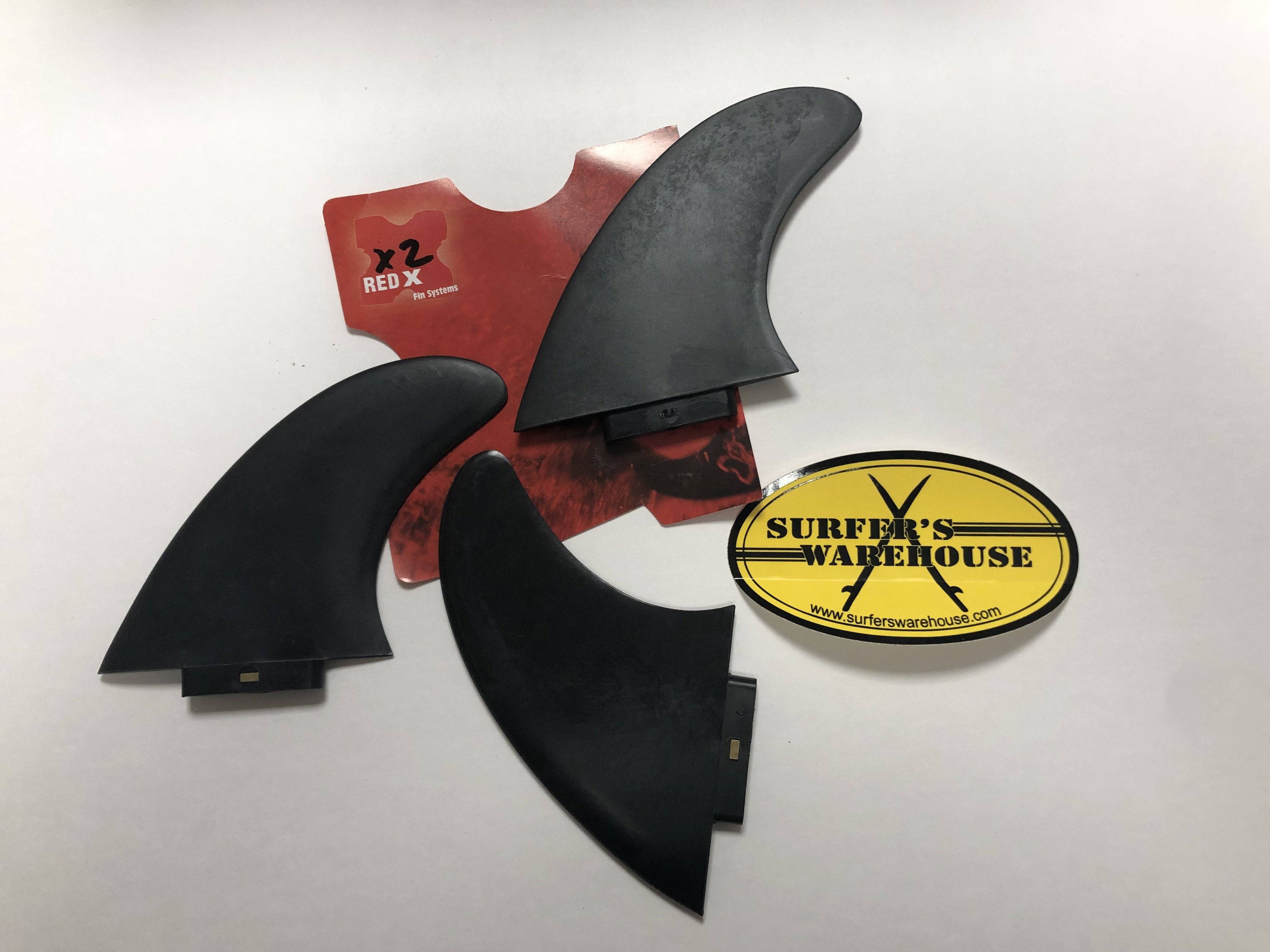 RED X FIN SYSTEM / set of three – surferswarehouse